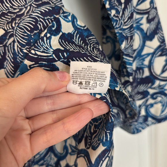 Tory Burch Silk Tunic Top - Picture 7 of 11